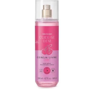 Imagem de Body Splash Desodorante Colônia Cuide-se Bem Cereja Livre 200ml - O Bo