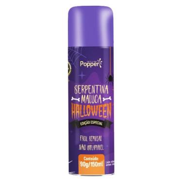 Imagem de Spray De Serpentina Maluca Halloween - 150ml Roxo