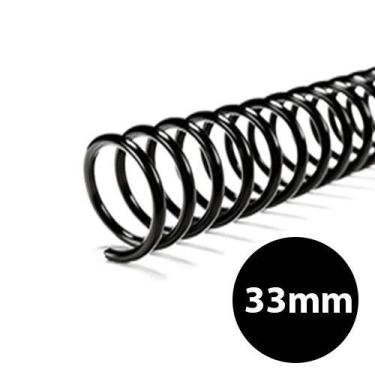 Imagem de CX Espiral encadernação 33mm preto c/27 As Papeis