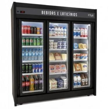 Imagem de Expositor Refrigerado Auto Serviço Polar 1.80m 3 Portas PEVCA-220v, 22