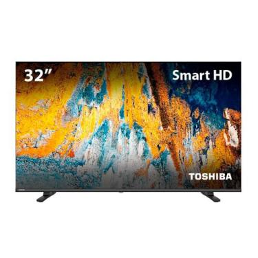 Imagem de Smart TV QLED 32 HD Toshiba 32V35LS VIDAA 2 HDMI 2 USB Wi-Fi - TB016M,