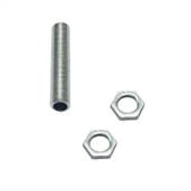 Imagem de Kit 100 Niples M10 3cm + 200 Porcas Sextavadas M10 Para Abajures