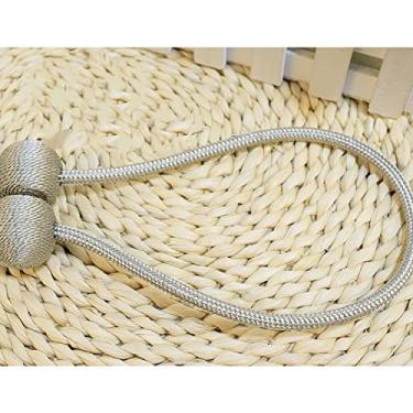 Imagem de Abraçadeiras de fivela de cortina magnética com acessórios de cortina Acessórios têxteis domésticos Abraçadeiras magnéticas, 01,4 peças