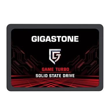 Imagem de Gigastone Disco SSD SATA III 6 Gb/s. 3D NAND 2,5" SSD Game Turbo 256 GB, leitura de até 520 MB/s. Compatível com PC, desktop e laptop, 2,5" 7 mm (0,28")