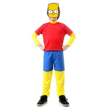 Imagem de Bart Simpsons Infantil Sulamericana Fantasias P 3/4 Anos