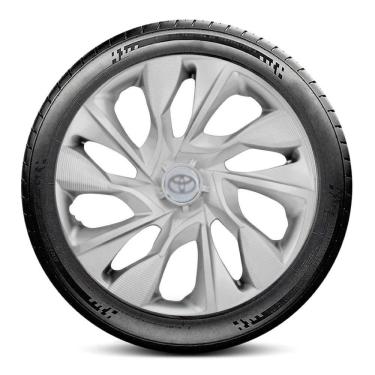 Imagem de Calota LC330 Toyota Aro 14 Prata DS4 Escolha o carro