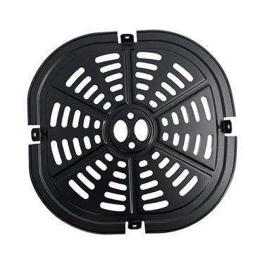 Imagem de Baoblaze Frigideira de substituição Air Fryer, bandeja de placa de crimpagem acessórios para fritadeira de ar, design perfurado antiaderente, fácil de limpar, estilo C
