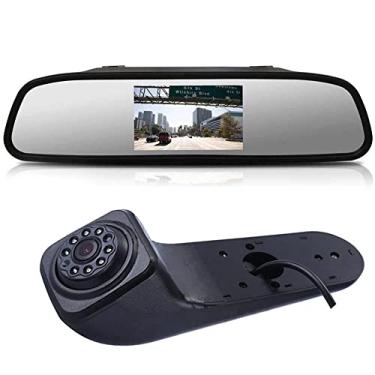 Imagem de Câmera de backup de luz de freio de terceiro teto para carro, substituição para veículo de transporte modificado Crafter MAN TGE 2017 ônibus e caixa 2006 2014 Lâmpada de luz de freio de terceira