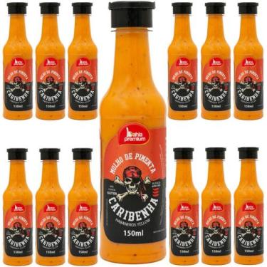 Imagem de Molho Pimenta Peruana Defumada Cremosa Gourmet Ardência Média Mix 12 U