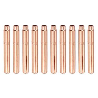 Imagem de HARFINGTON 10 pinças de soldagem TIG 13N24L 1/8" (3,2 mm) pontas de pinça de eletrodo de tungstênio de cobre para WP9 20 25 série de tochas de soldagem TIG