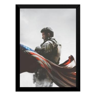 Imagem de Quadro Filme Sniper Americano Arte Sem Texto - Fanarte