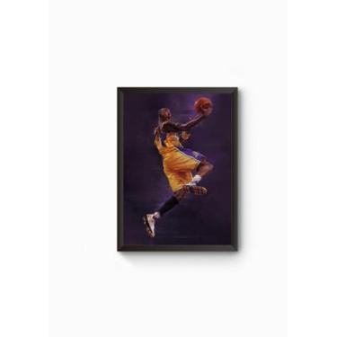 Imagem de Quadro Poster Nba Lakers - Fanarte