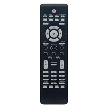Imagem de Controle remoto de substituição 996510001263 compatível com Philips DVD Home Theater HTS3151D HTS3151 HTS3151D/37 HTS3544 HTS3555 HTS3555/37B HTS3555/37 HTS3544/37B HTS3544/37B HTS3544 4/37