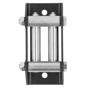 Imagem de Winch Roller Fairlead High Strength Roller Steel Fairlead 4500 Lb para Guincho Elétrico, Design Durável para Terrenos Difíceis