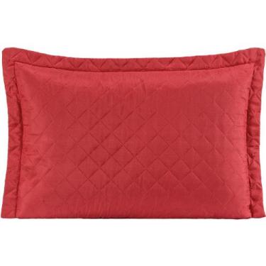 Imagem de Porta Travesseiro Matelado MICROPERCAL 400 Fios 70cm x 50cm Cores Lisa