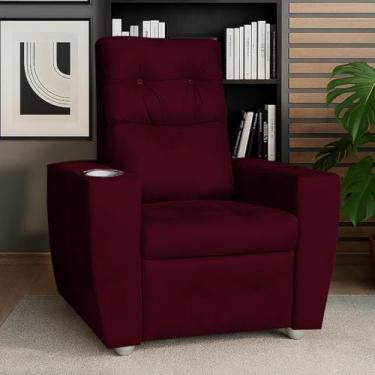 Imagem de Poltrona Idoso Reclinável Posições Magazine Bordo