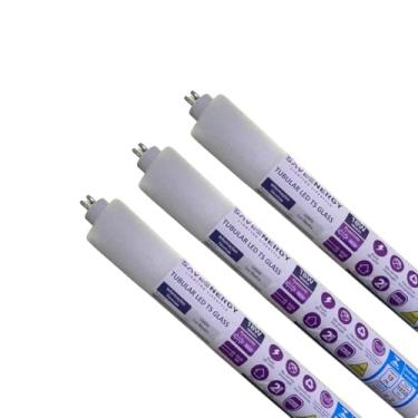 Imagem de Kit 25 Lâmpadas Led Tubular T5 115cm 18W Ligação 1 Lado Branca Neutra