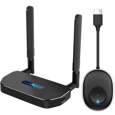 Imagem de Kit de transmissor e receptor HDMI sem fio 4K POFAN