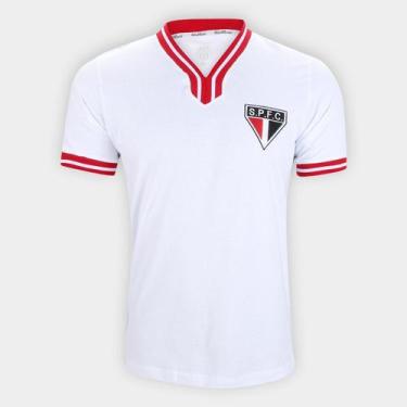 Imagem de Camisa São Paulo RetrôMania Masculina, Branco, P
