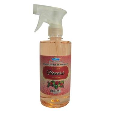 Imagem de Aromatizador De Ambientes E Tecidos Spray 500Ml Flowers - Wuax