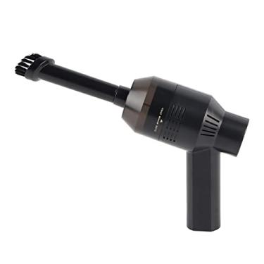 Imagem de (Atualização) Aspirador de pó portátil sem fio também, poderoso mini aspirador de pó recarregável para limpar poeira, cabelos, migalhas, sucatas para laptop, piano, computador, carro, bolsa de maquiag