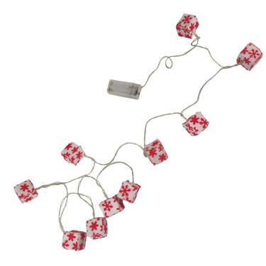 Imagem de Pisca Pisca Natal Natalino Caixa Presente Leds Iluminaçao Decoraçao Casa Janela Empresa Casa Comemoraçao Empresa