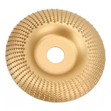 Imagem de Disco Desbaste Esculpir Madeira Rebolo Ângulo Cupim 100mm - Saint