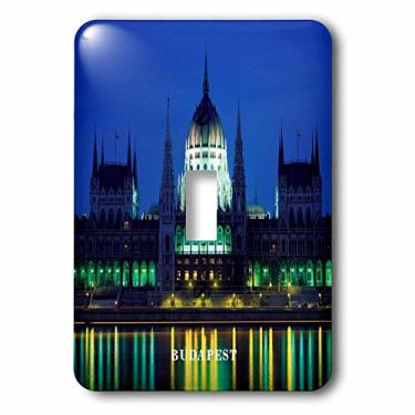 Imagem de 3dRose Interruptor de interruptor único Budapest Hungary At Nite Lsp_61911_1