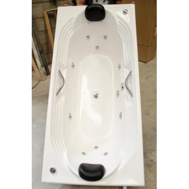 Imagem de Banheira Dupla Carrancas Com Hidro 1,70 x 0,80 x 0,43 - Minas Banheira