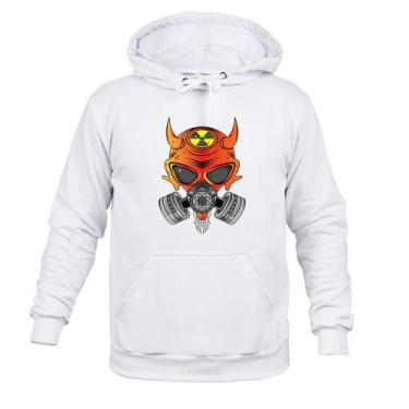 Imagem de Moletom Unissex Inverno Mask - Surprass, Branco, P