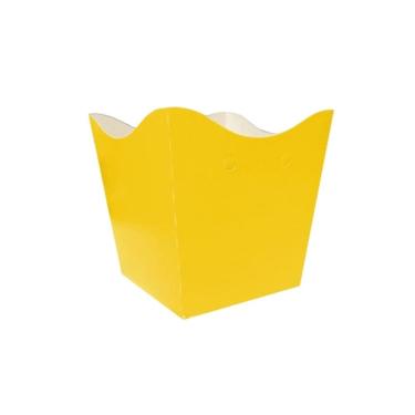 Imagem de Cachepot Montado Médio Amarelo 10 Un