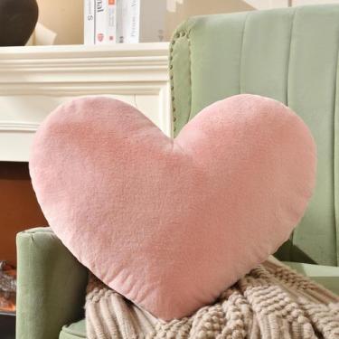 Imagem de Almofada de Coração Supermacia Vdoioe - Pelúcia de Coelho Sintético