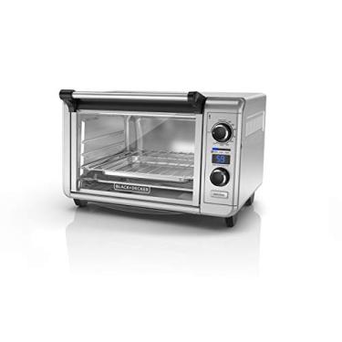 Imagem de BLACK+DECKER TOD3300SS 6-Slice Digital Convection Countertop Oven - Stainless Steel