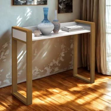 Imagem de Aparador New MDF De Alto Padrão Toque De Sofisticação - Valuchi, Branc