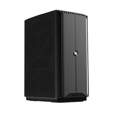 Imagem de Corsair ONE i600 PC para jogos – CPU Intel® Core™ Ultra 9 285K resfriada a líquido, GPU NVIDIA® GeForce RTX™ 5080 resfriada a líquido, memória DDR5 Vengeance 64GB, SSD M.2 de 2 TB – Metal escuro