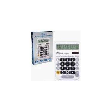 Imagem de Calculadora eletronica 12 digitos a pilha / solar - MILENIO BRASIL