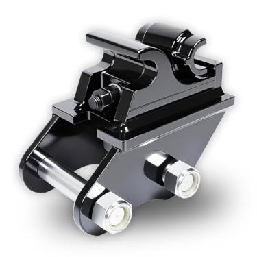 Imagem de Acoplador mecânico de engate rápido para miniescavadeiras de até 3 toneladas – Conector universal de fixação de miniescavadeiras de troca rápida compatível com tifão e outras escavadeiras pequenas