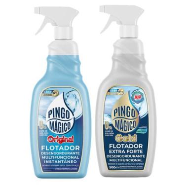 Imagem de kit Pingo Mágico Original + Gold 1L - Aja - Pingo Mágico