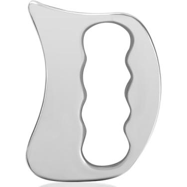 Imagem de Gua Sha, Guasha, Gua Sha inox, Kit Liberação Miofascial, Massageador Manual Placa Guasha, Raspagem Drenagem Liberação Miofascial