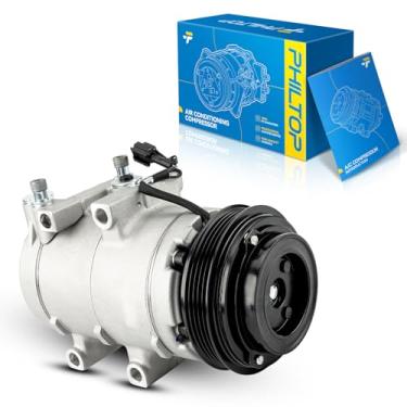 Imagem de PHILTOP Compressor AC 58190 para Sorento 2003 2004 2005 2006, CO 10822C Compressor de ar condicionado