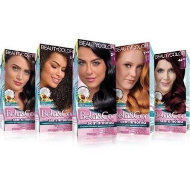 Imagem de Coloracao Kit Bela E Cor Sem Amonia Tonalizante Todas Cores - Bela&Cor
