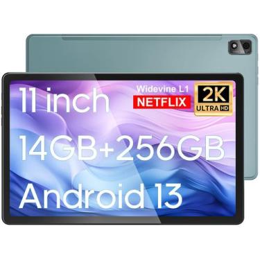 Imagem de Tablet Xiskt A7505 - 11 Polegadas, 6GB RAM, 256GB ROM, Android 13