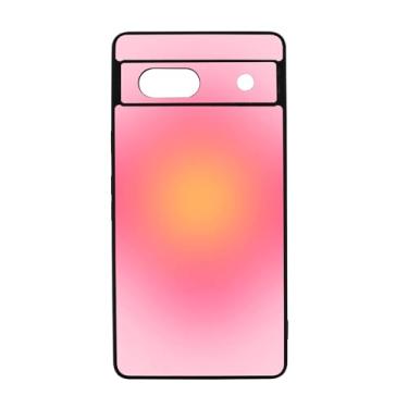 Imagem de qizjio Capa de telefone Aura à prova de choque protetora rosa para Google Pixel 7A
