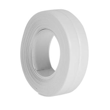 Imagem de Generic Tira de Vedação para Banheiro e Parede Guarnição à Prova D'água para Pia de Cozinha Fogão a Gás 3 Cores Autoadesivo 3,2 M de Comprimento PVC Reticulado de 1 Polegada, para Uso Em Banheiro e