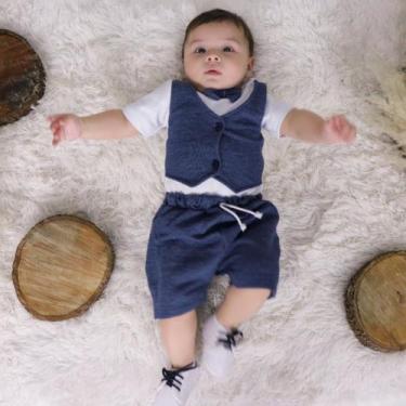 Imagem de Conjunto bebe menino verão social - Pequeno Charme, M