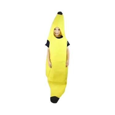 Imagem de Fantasia De Banana Engraçada Deluxe Unissex Para Adultos Para Festa De