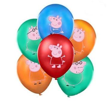 Imagem de Balão Bexiga Peppa Pepa Pig Kit Festa Aniversario Infantil - Ibaloon