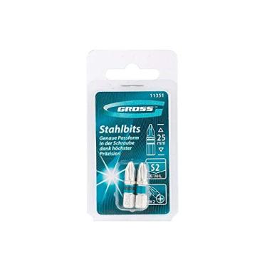 Imagem de Jogo de Bits Phillips 1/4'' Comprimento 25mm com 2 Peças