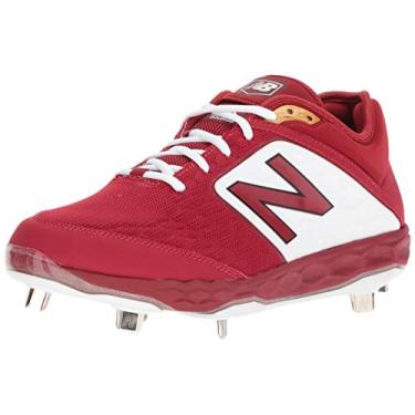 Imagem de New Balance Tênis de beisebol masculino 3000 V4 Metal, Team Crimson, 16