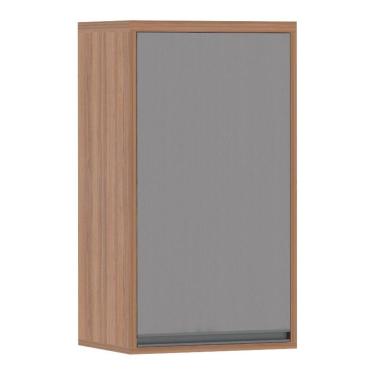 Imagem de Armário Aéreo 40 cm 1 Porta de abrir 1 Prateleira Isa Luciane Móveis